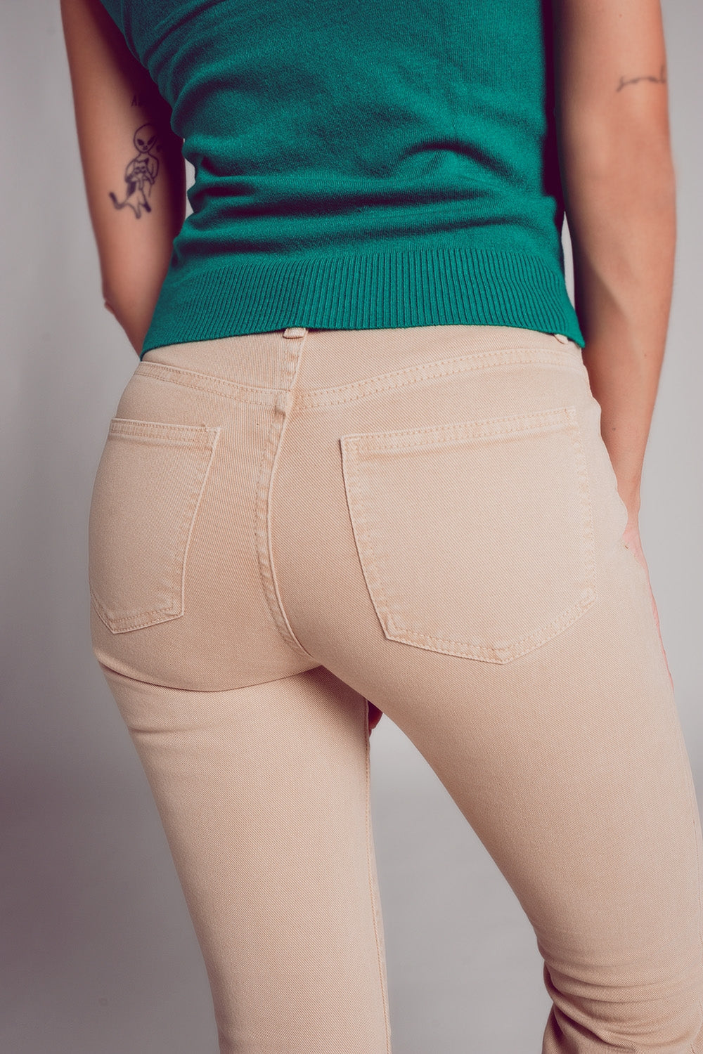 High Waist Flared Jeans