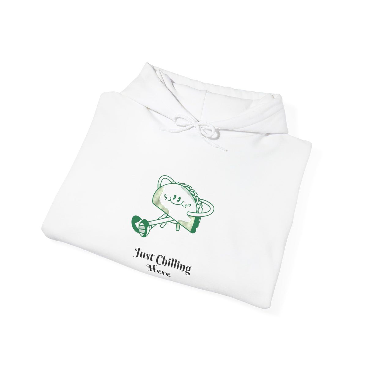 Just Chilling here hoodie Voor Dames En Heren