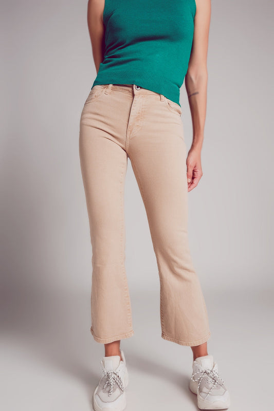 High Waist Flared Jeans