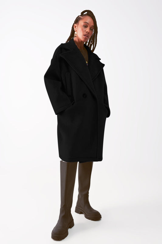 Trendy Oversized Suède Jas voor Dames
